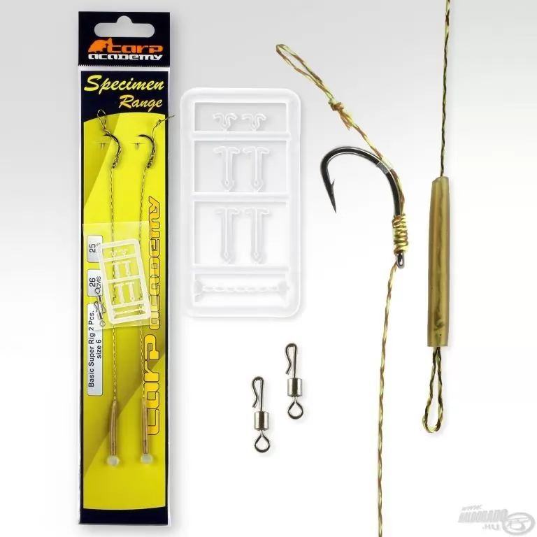 CARP ACADEMY Basic Super Rig - 2 / 25 Lbs / 1