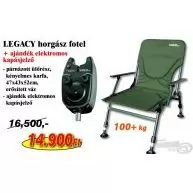 CARP ACADEMY Legacy Fotel + Ajándék elektromos kapásjelző