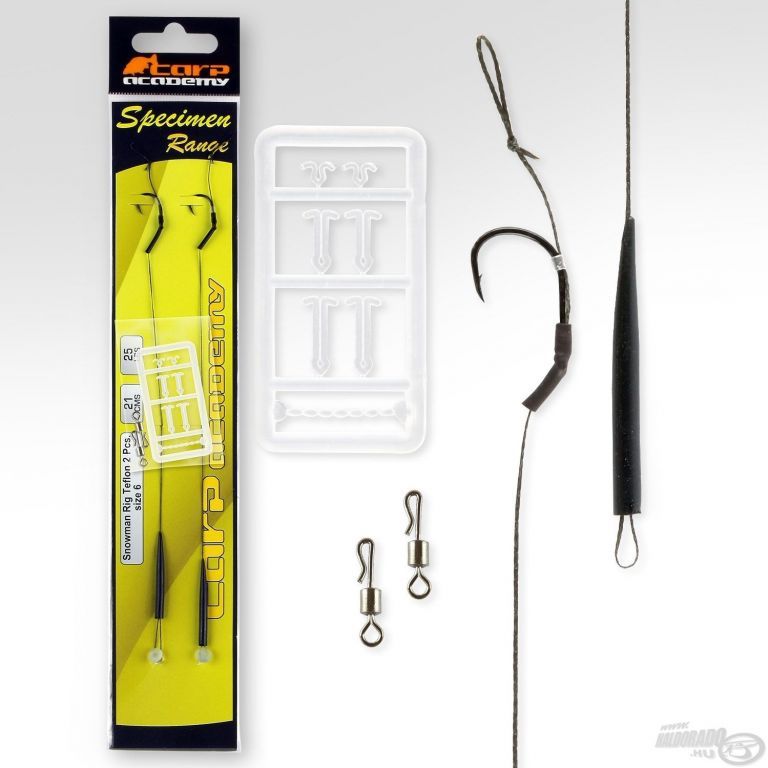 CARP ACADEMY Snowman Rig Teflon - 2 / 25 Lbs