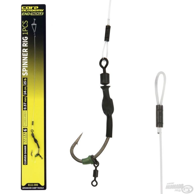 CARP ACADEMY Spinner Rig Curved Shank 4