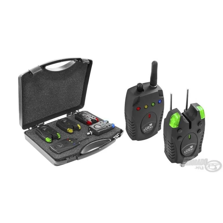 Carp Expert Piave elektromos kapásjelző készlet 3+1 darabos / 1