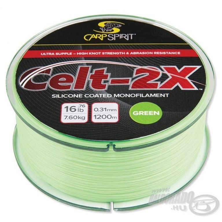 CARP SPIRIT Celt-2X Green 1000 m - 0,35 mm