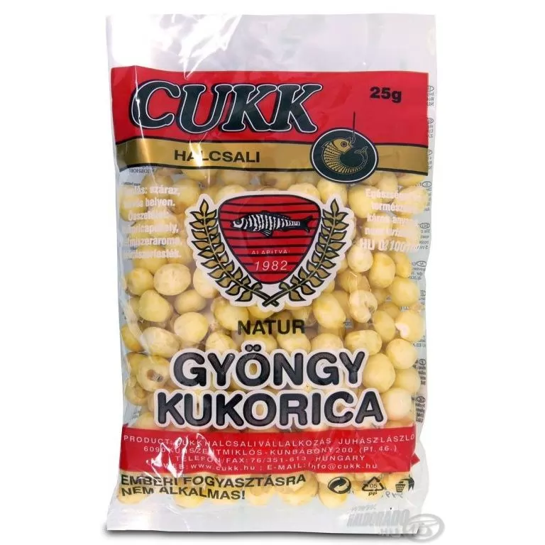 CUKK gyöngykukorica - natur / 1