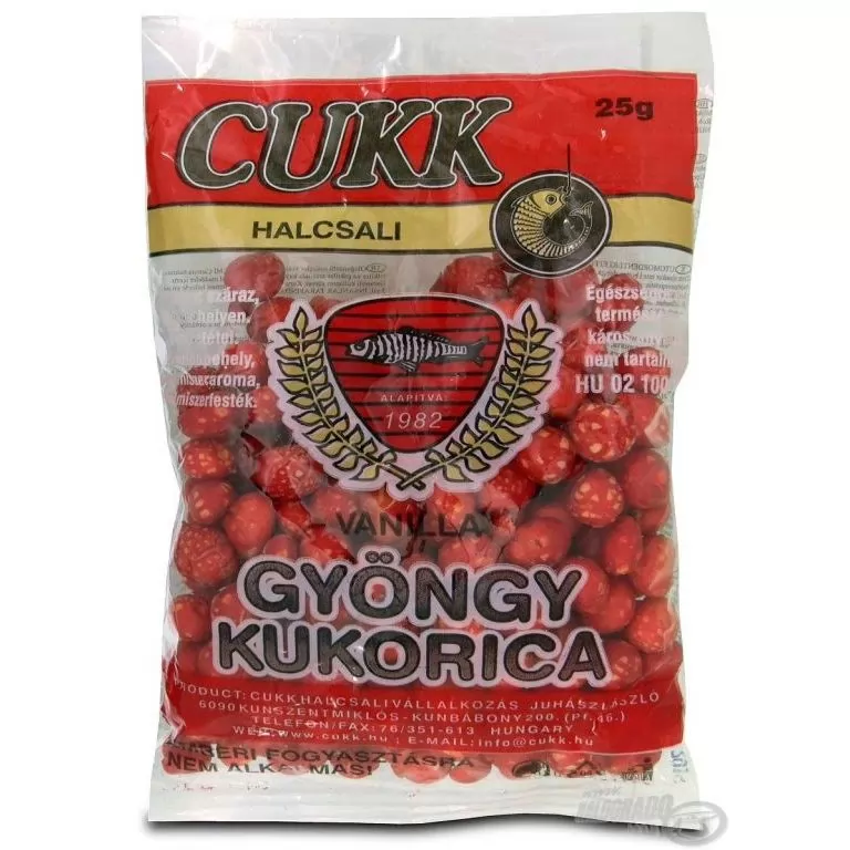 CUKK gyöngykukorica - piros / 1