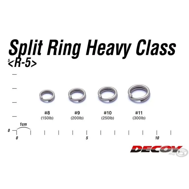 DECOY R-5 Split Ring Heavy Class 10 / 2