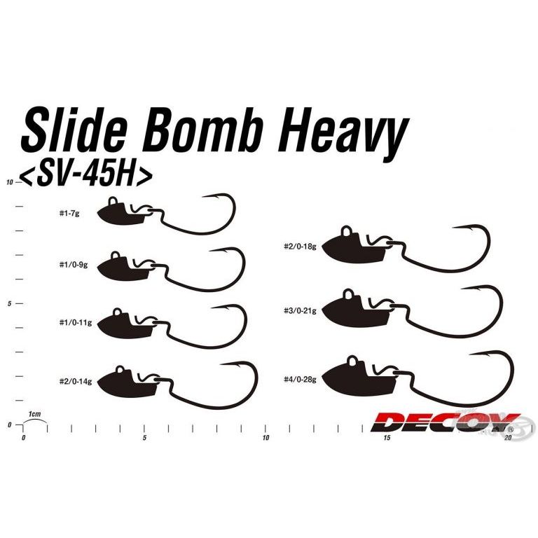 DECOY SV-45H Slide Bomb Heavy 1/0 - 9 g