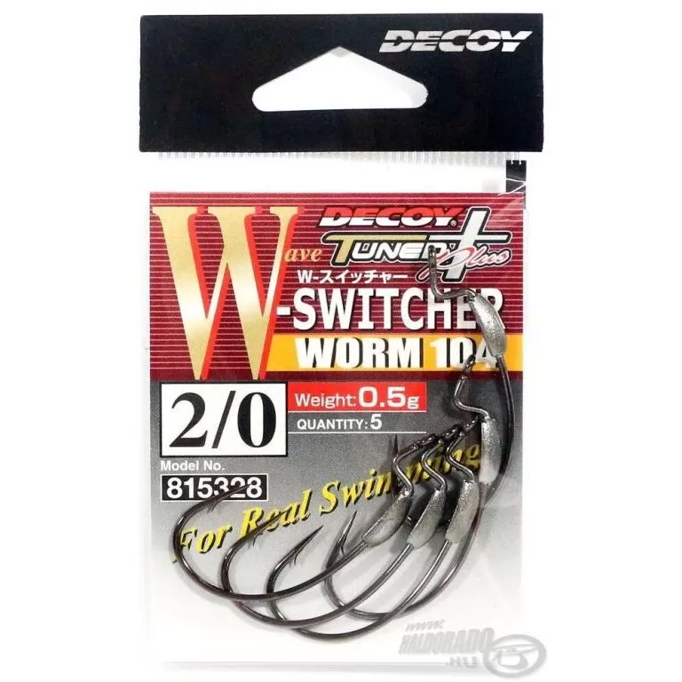 DECOY Worm 104 W Switcher 2/0 - 0,5 g / 1