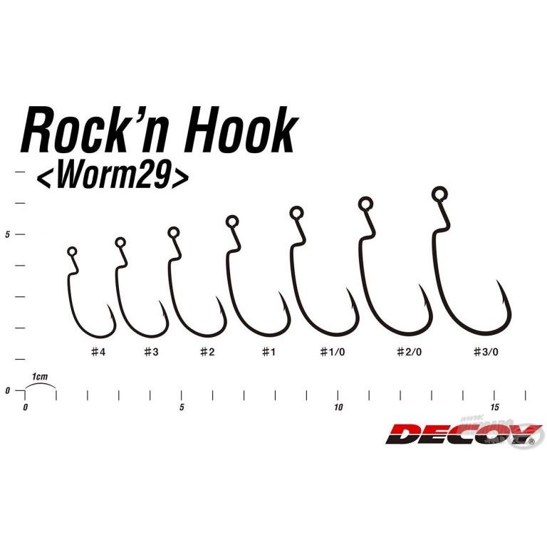 DECOY Worm 29 Rockn Hook 1