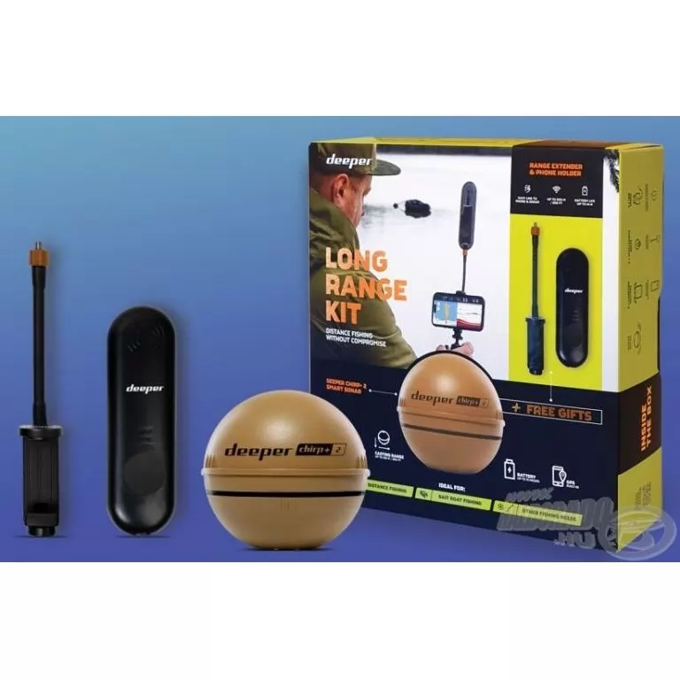 DEEPER Chirp+ 2 Long Range Kit - Szonár hatótáv növelő elemmel / 1