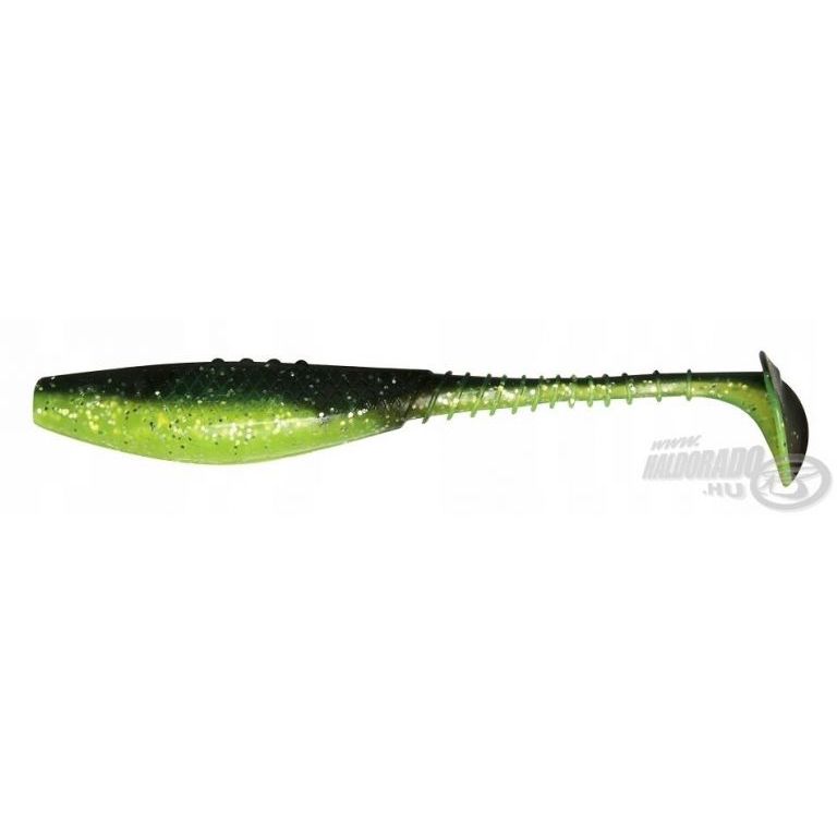 DRAGON Belly Fish Pro 10 cm - Chartreuse / Black