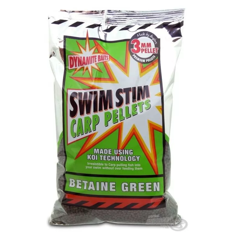 Dynamite Baits Swim Stim Betaine Green pellet 3 mm 900 g / 1