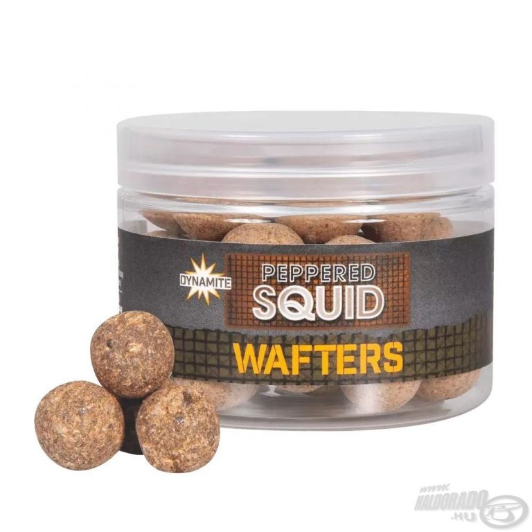 Dynamite Baits Wafter Dumbell 15 mm - Peppered Squid