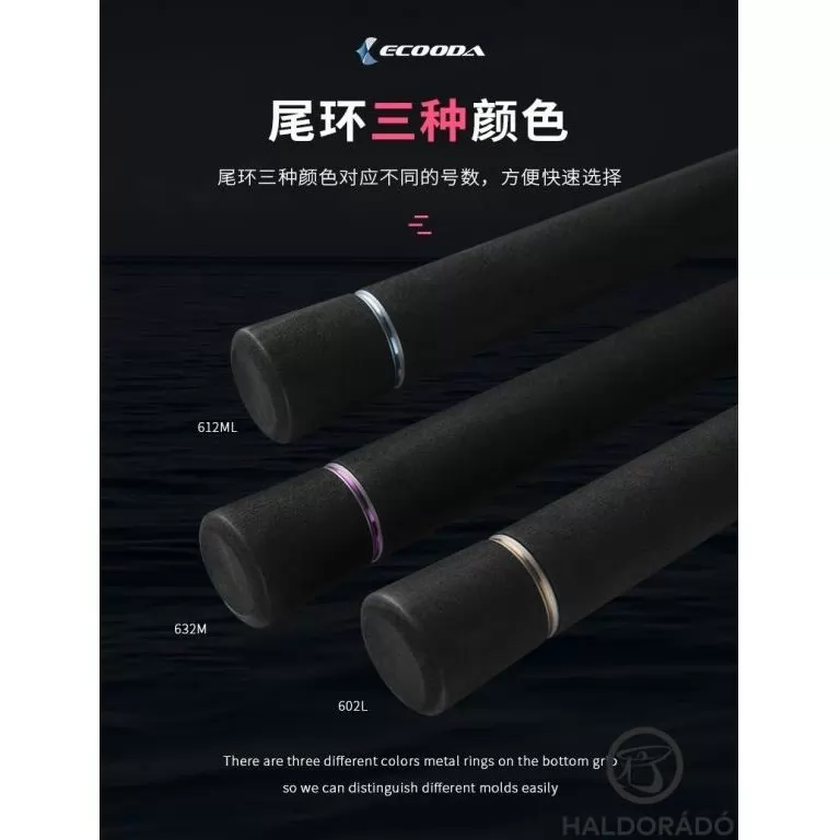 ECOODA Online E Light Jigging 185ML Casting nyéltoldós wobbleres balinos horgászbot / 7