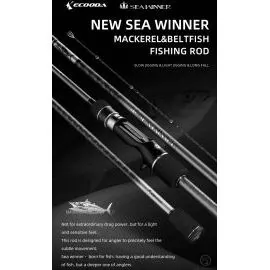 ECOODA Sea Winner 191LC Casting belly boat-os, vertical jigging horgászbot