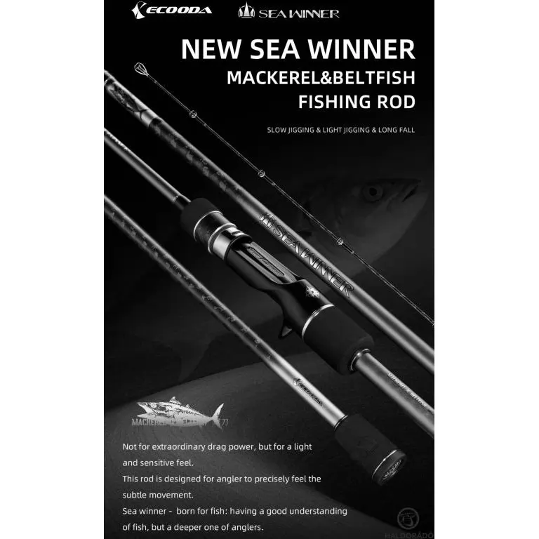 ECOODA Sea Winner 191LC Casting belly boat-os, vertical jigging horgászbot / 1