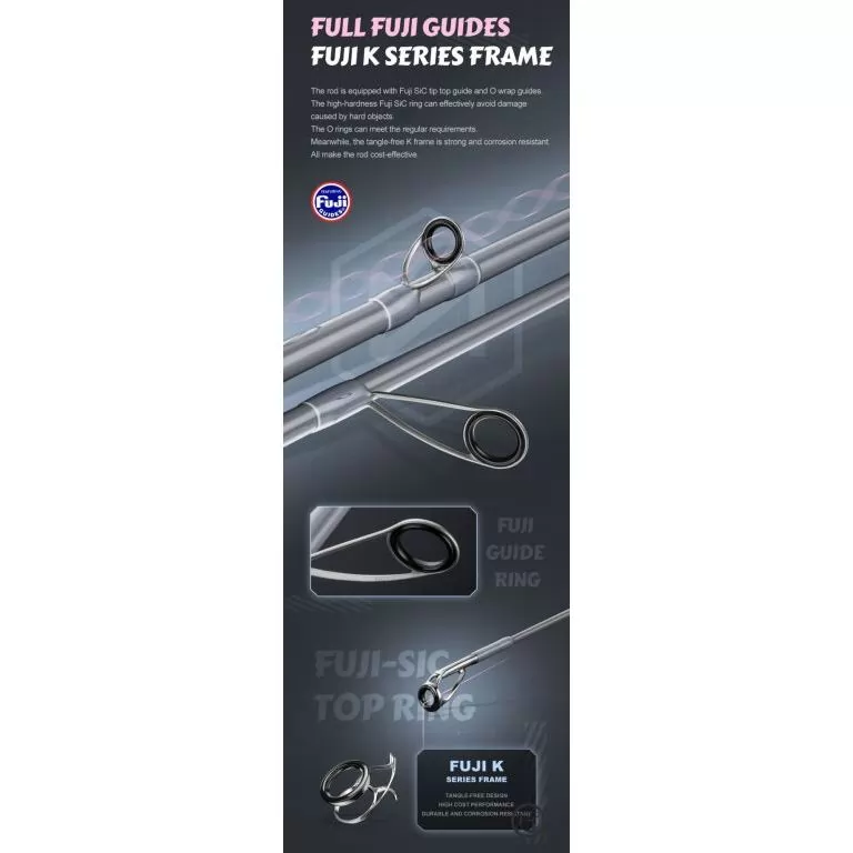 ECOODA Shadow Seeking 210M Casting horgászbot / 5