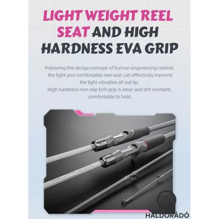 ECOODA Shadow Seeking 210M Spinning JIG-es süllős horgászbot / 6