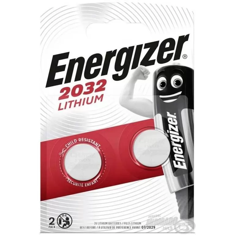 ENERGIZER CR2032 Lithium gombelem - 2 db / 1