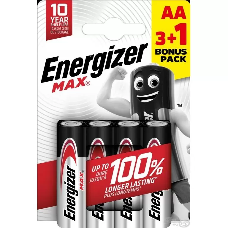 ENERGIZER MAX AA - 4 db / 1