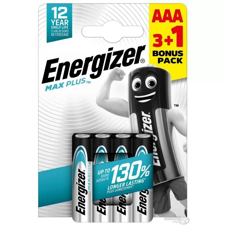 ENERGIZER MAX PLUS AAA - 4 db / 1