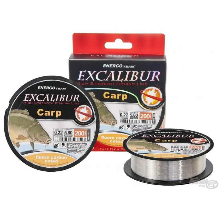 ENERGOTEAM Excalibur Carp Fluoro Carbon Coated 0,22 mm / 1
