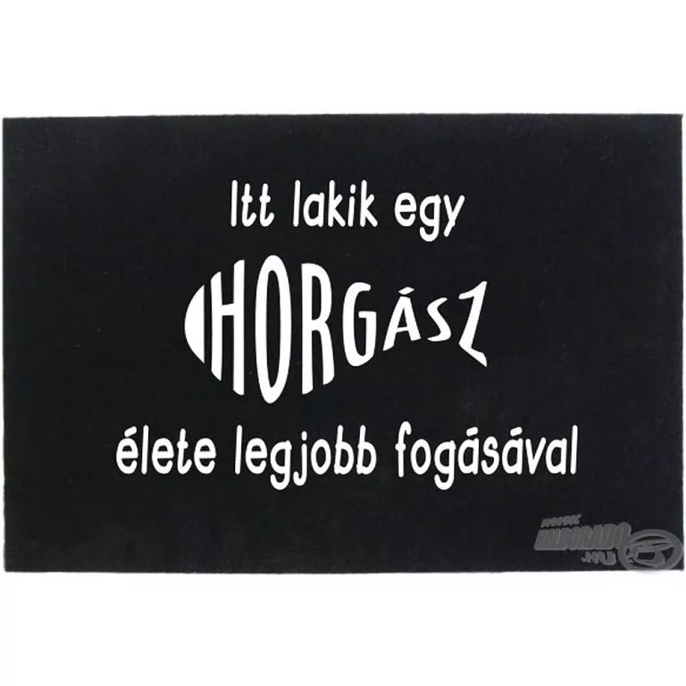 ENERGOTEAM Lábtörlő - Itt lakik egy horgász / 1