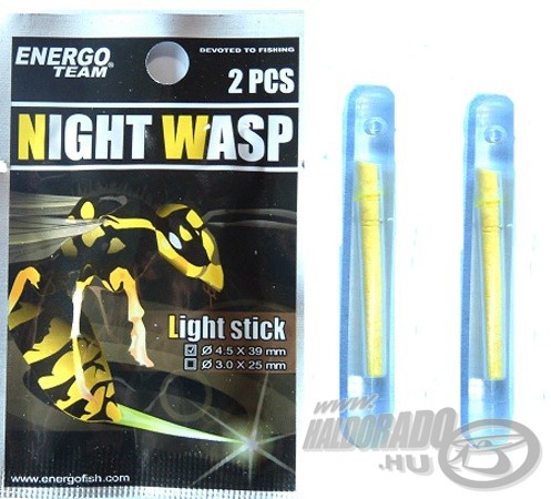 ENERGOTEAM Night Wasp világítópatron nagy - Haldorádó horgász áruház