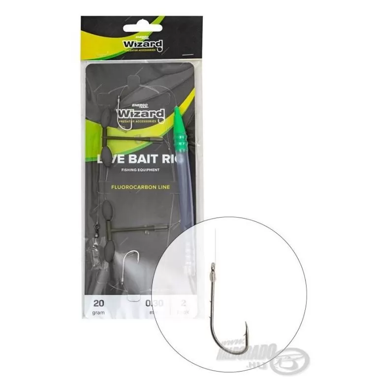 ENERGOTEAM Wizard Live Bait Rig Medium / 1