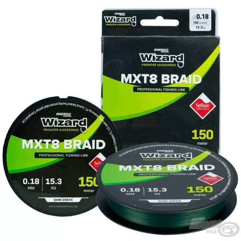 ENERGOTEAM Wizard MXT8 Braid 150 m - 0,06 mm / 1