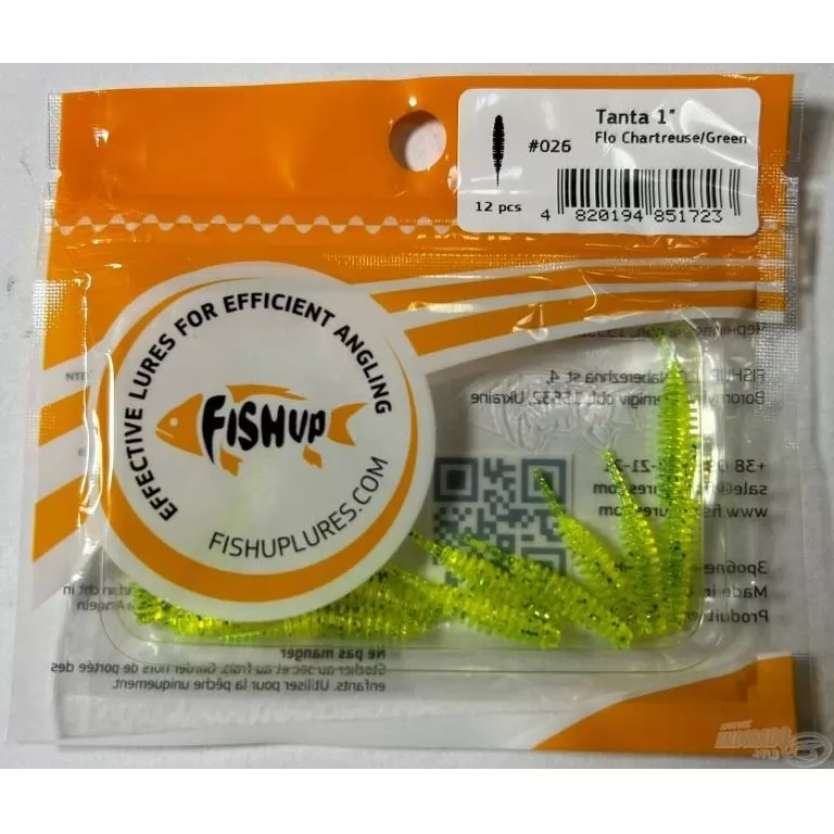 FISHUP Tanta 2,5 cm - Chartreuse / Green / 2