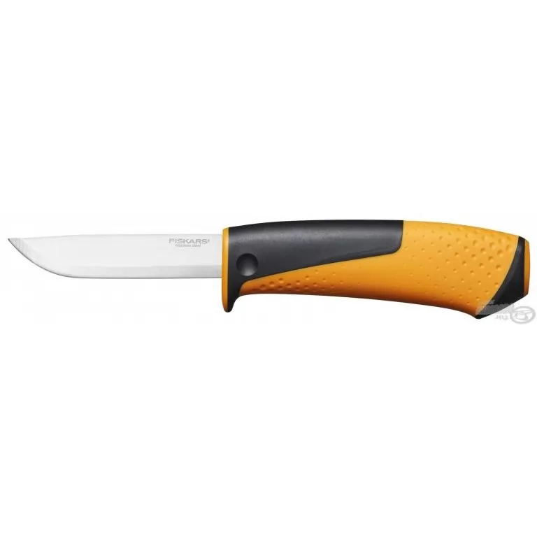 FISKARS Általános kés, tokba épített élezővel / 1