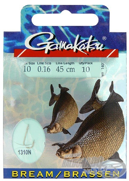 Pack of 10 hooks Gamakatsu Bream LS-2210 4 - Hooks - Rigs - Predator