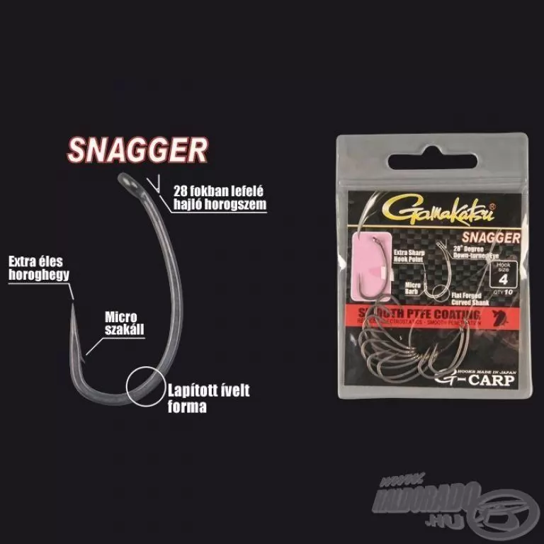 GAMAKATSU G-Carp Snagger - 12 / 1