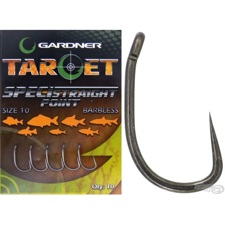 GARDNER Target Speci-Straight Barbless - 12