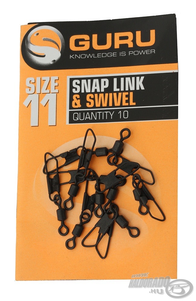 EMERILLON N° 11 SNAP LINK & SWIVEL GURU