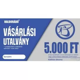 HALDORÁDÓ Ajándékutalvány 5000 Ft