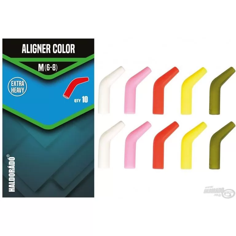 HALDORÁDÓ Aligner Color Medium - 5 különböző színű horogbefordító egy csomagban / 1
