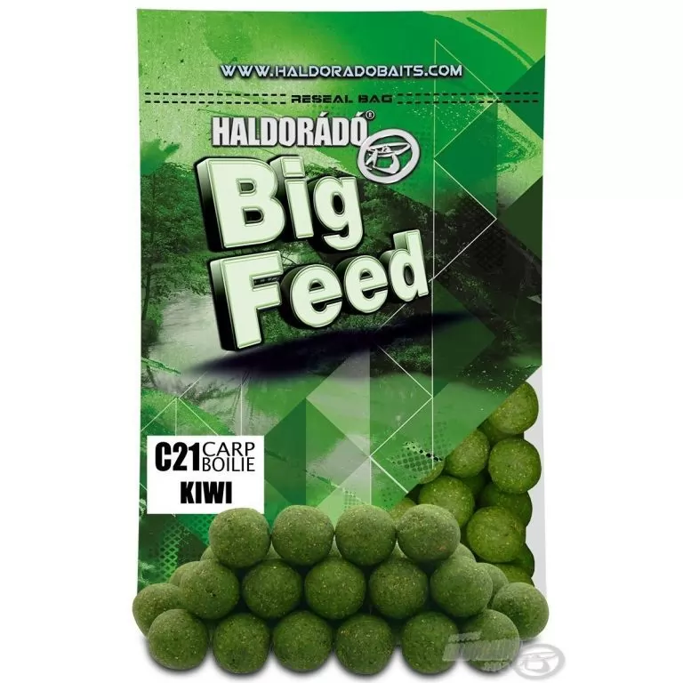 HALDORÁDÓ Big Feed - C21 Boilie - Kiwi 800 g / 1