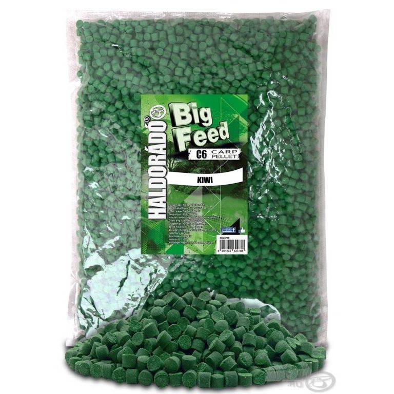 HALDORÁDÓ Big Feed - C6 Pellet - Kiwi 2 kg