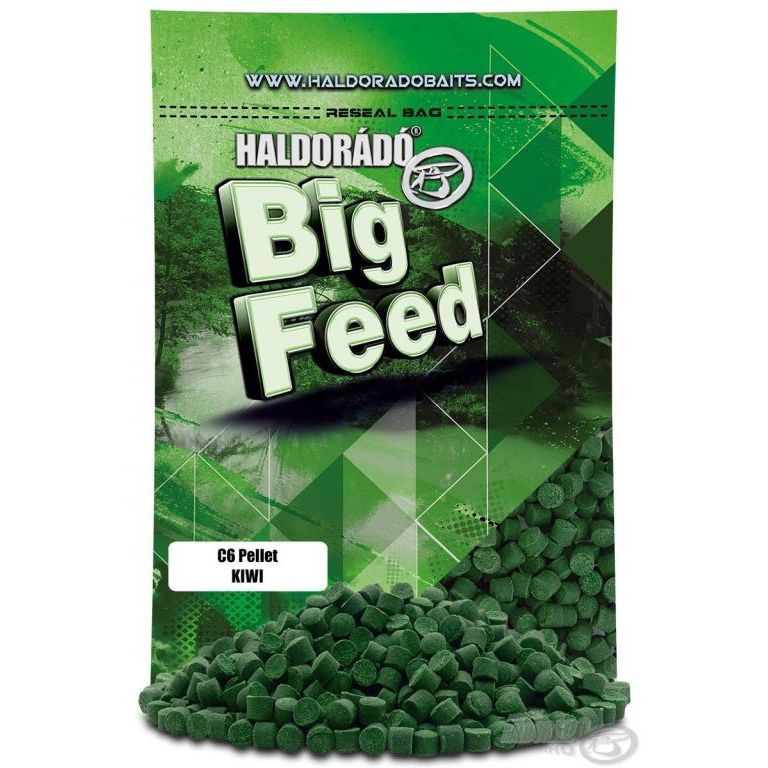 HALDORÁDÓ Big Feed - C6 Pellet - Kiwi 700 g