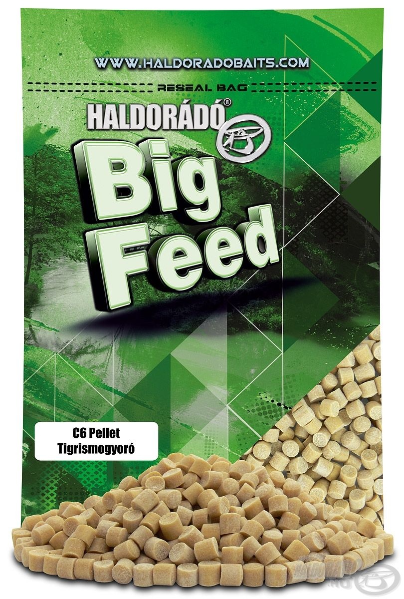 Big Feed - C6 Pellet - Tigrismogyoró 800 g