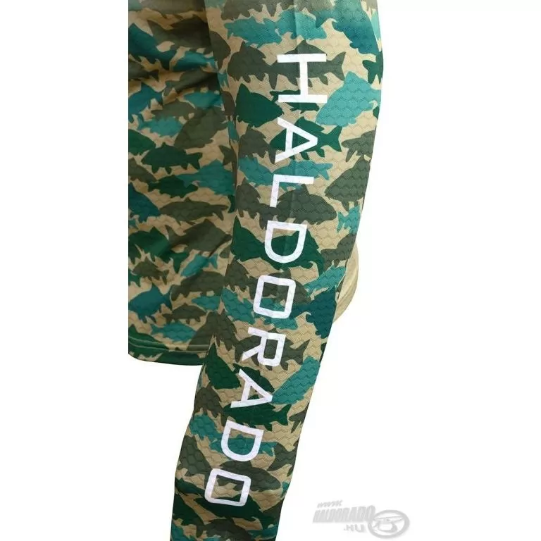 HALDORÁDÓ Camou Carp UPF 50+ Long Sleeve XL / 4