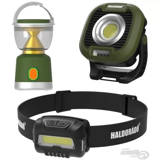 HALDORÁDÓ Camp Lamp Set 3 darabos lámpa szett