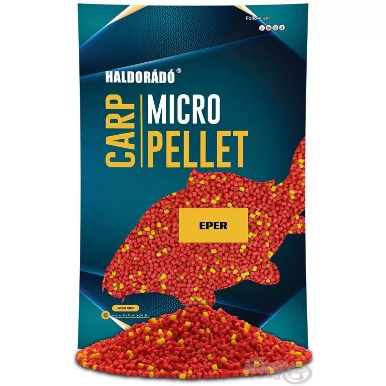 HALDORÁDÓ Carp Micro Pellet - Eper / 1