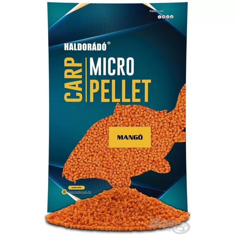 HALDORÁDÓ Carp Micro Pellet - Mangó / 1