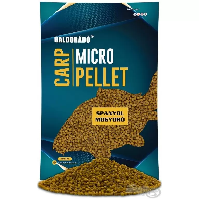 HALDORÁDÓ Carp Micro Pellet - Spanyol Mogyoró / 1