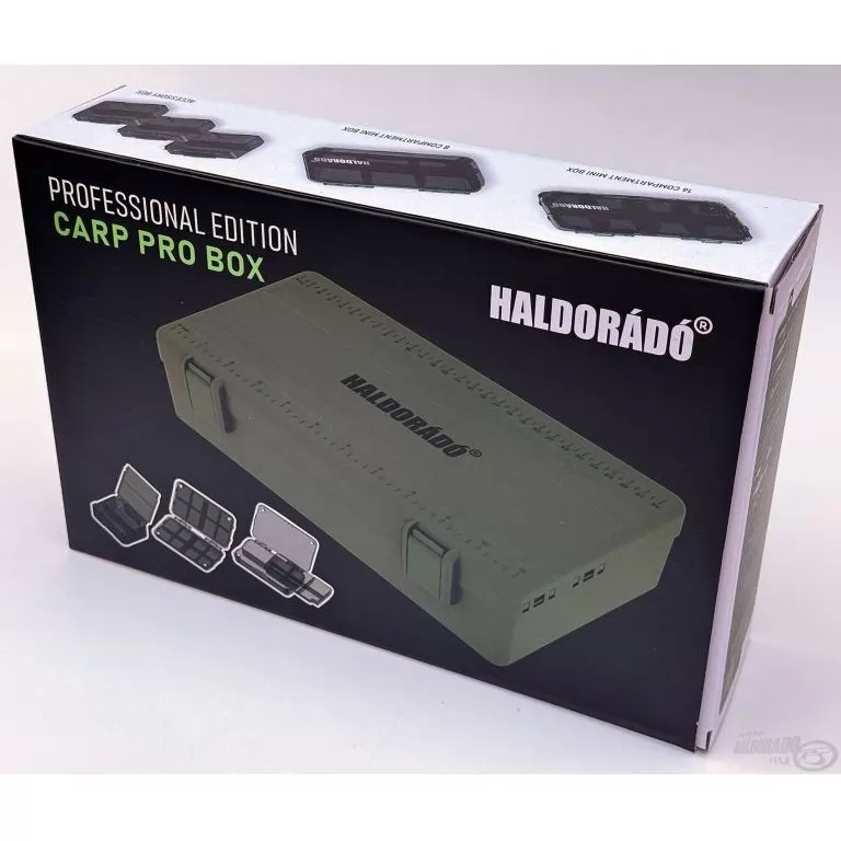 HALDORÁDÓ Carp Pro Box - Pontyos aprócikk és előketartó doboz / 10