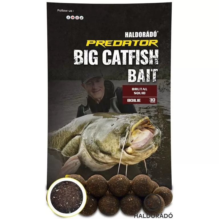 HALDORÁDÓ Catfish Bait Boilie 30+ - Brutal Squid / 1