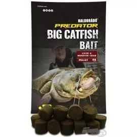 HALDORÁDÓ Catfish Bait Pellet 24 mm - Liver & Monster Crab 1 kg