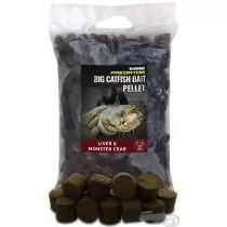 HALDORÁDÓ Catfish Bait Pellet 28 mm - Liver & Monster Crab 5 kg